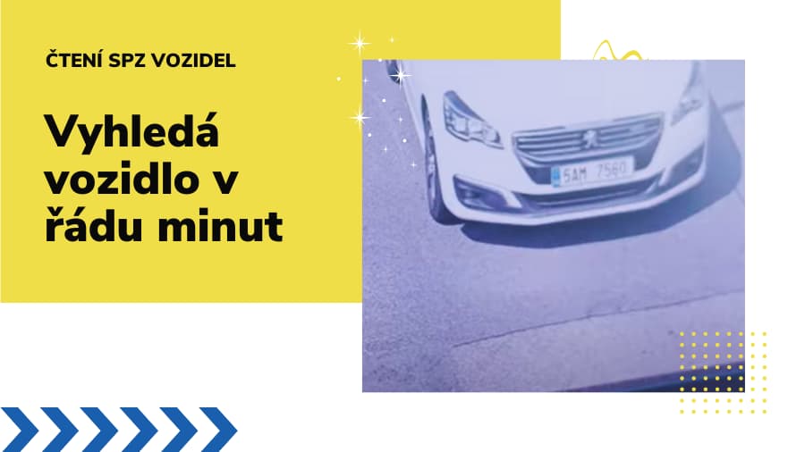 Doplňkový modul LPR video dohledového systému ATEAS umí číst SPZ vozidel a kamery tak do minuty vyhledají požadovaný vůz v obci - zont.cz